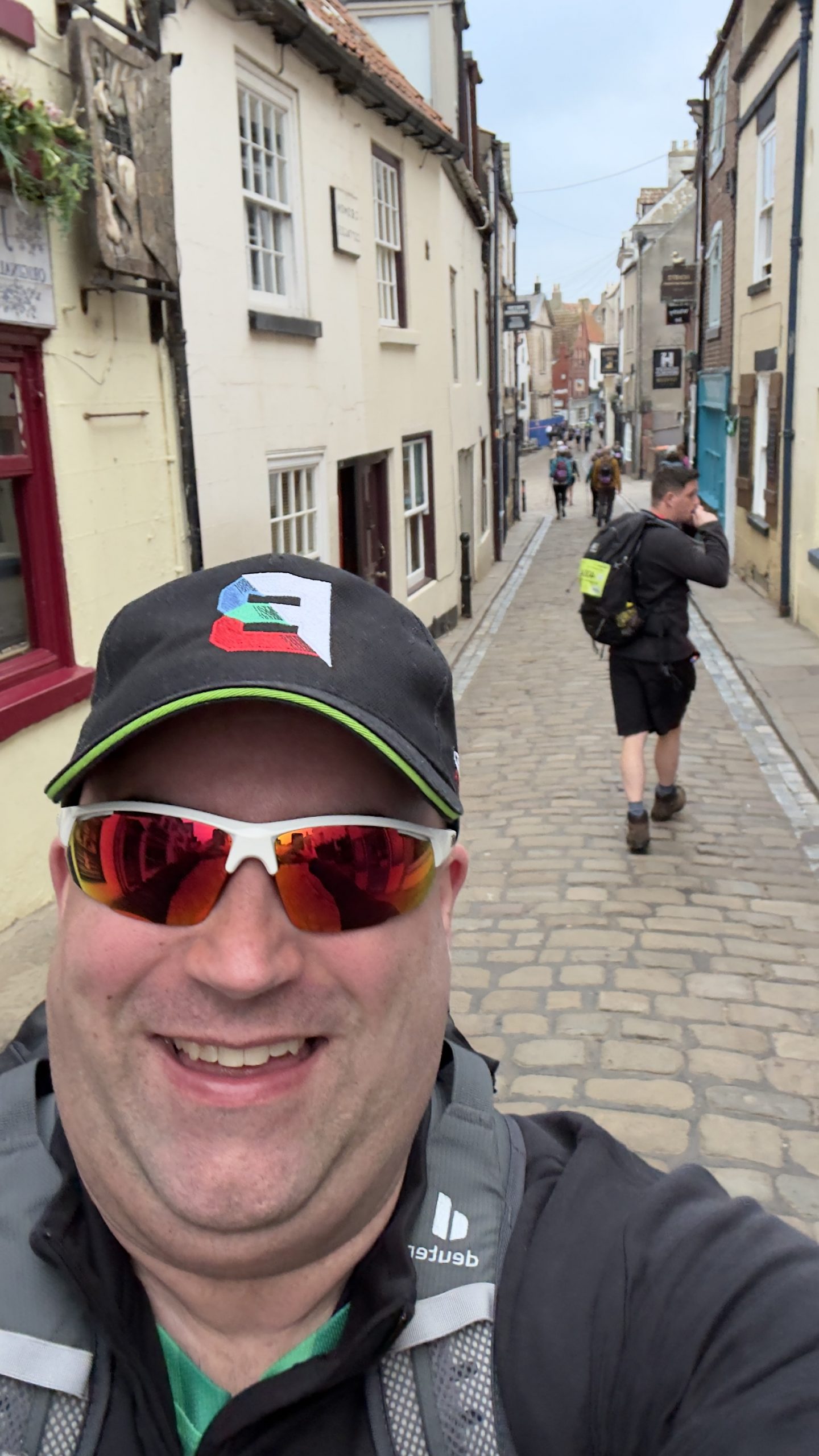 Cobbled streets of Whitby, early miles