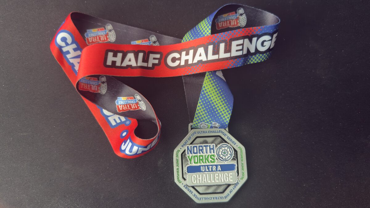 North Yorkshire Ultra Challenge medal